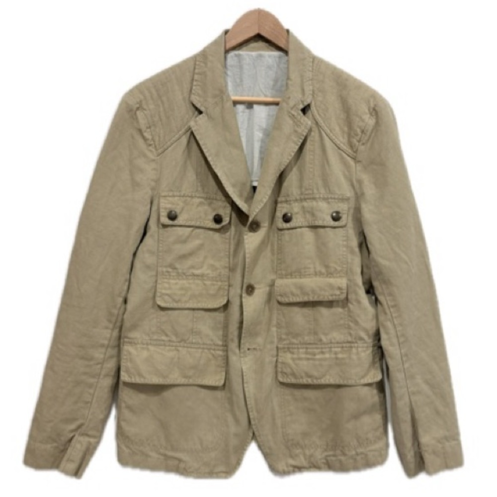 Just Cavalli Military Cargo Pocket Blazer Jacket Mens Size 50 M Khaki Utility